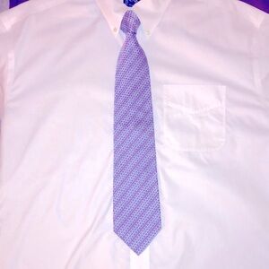 Jos. A. Bank Purple Patterned Tie
